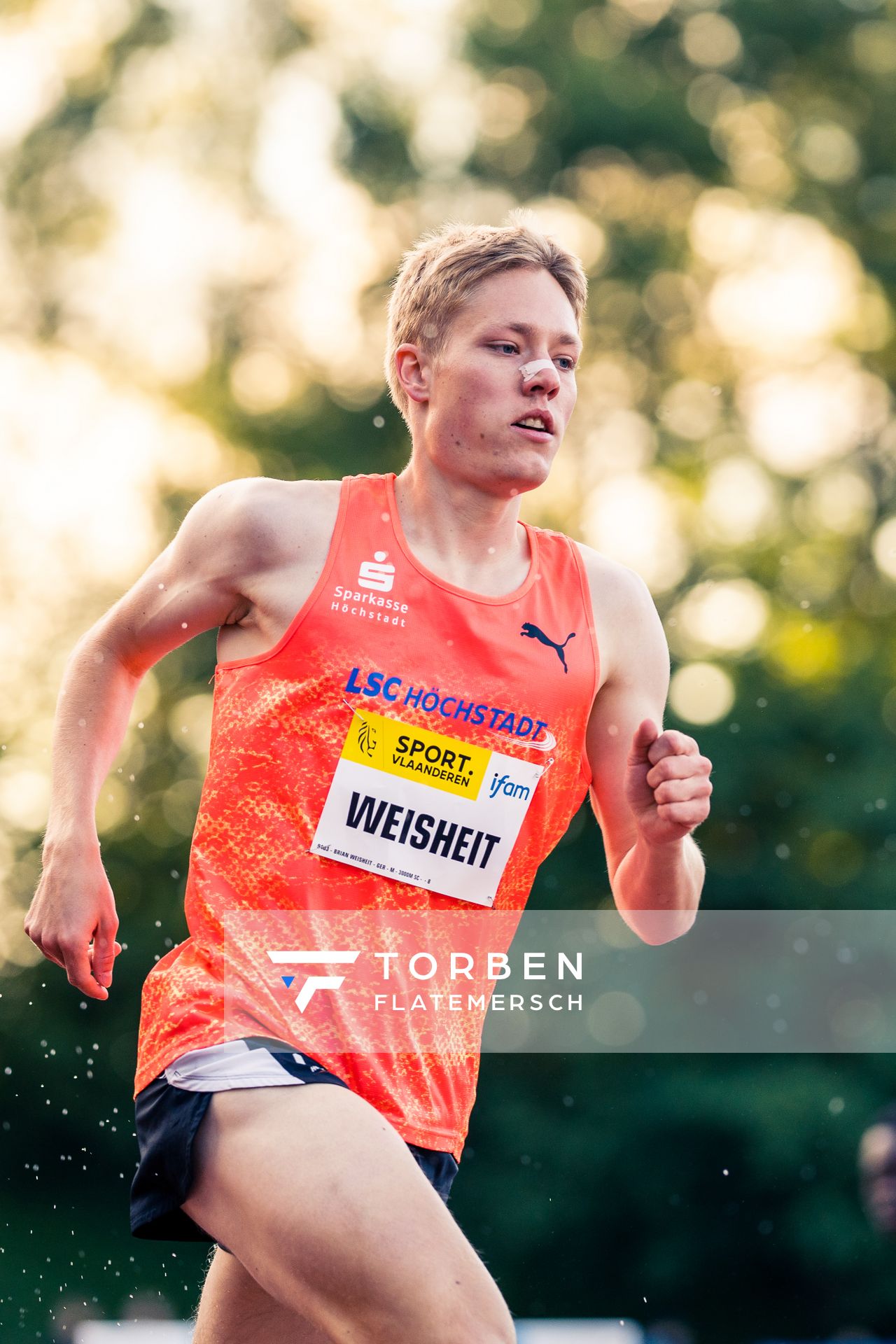 Brian Weisheit (Germany) am 28.05.2022 waehrend der World Athletics Continental Tour IFAM Oordegem in Oordegem